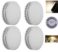 Masonanic 4 pezzi LED sostituzione della lampadina CFL GX53, 9 W, luce bianca diurna, 4000 K