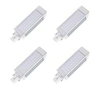 Masonanic 4 pezzi tipo barca lampada LED G24 lampada 7W equivalente a 18W CFL,700LM,bianco freddo 6500K