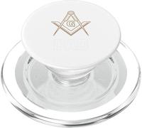 Masonic Dad Minimal Compass Symbol Design Festa del Papà PopSockets PopGrip per MagSafe