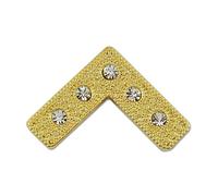 Masonic Exchange Master Quadrato con Strass Massone Spilla