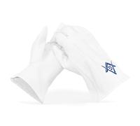 Masonic - Guanti - Uomo bianco Small