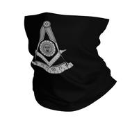 Masonic Past Master Universal Lavabile Fascia per Capelli Stampato Bandana Ghetta da Collo per Outdoor Donna Motocicletta