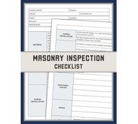 Masonry Inspection Checklist: A Comprehensive Tool for Engineers and Inspectors to Ensure Compliance and Accuracy in Concrete Block Construction