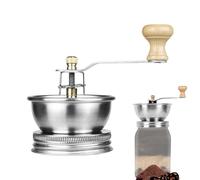 Masons Jar Coffee Grinder, Manual Stainless Steel Grinder Attachment, Crank Handle Coffee's Mill for Wide Mouth Masons Jars, Portable Coffee Bean Grinding Tool, 1 pezzo
