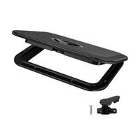 Masoog Barca portello - Porta d'ingresso rettangolare - guarnizione antiscivolo cerniere di sicurezza per tetto yacht vela kayak pavimento barche applicazioni nautiche