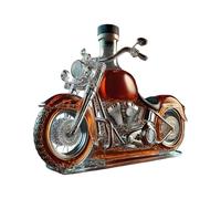 Masoog Bottiglia di decanter per whisky da moto | Bicchieri da vino - Bottiglia originale per gli uomini papà del motociclista amanti della casa cucina whisky vodka liquori vacanze