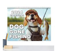 Masoog Calendario da Parete 2026 - Calendario Mensile Da Parete 2026 Con Cani - Carta Spessa Decorativa per Casa per Appuntamenti Ufficio Scuola Viaggi,Per Eventi Quotidiani Appuntamenti Scadenze Aula