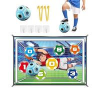 Masoog Giocattoli da Calcio per Bambini,Set Di Tappetini Bersaglio - Gioco Con Pallone Da Calcio | per Bambini Ragazzi Ragazze Giardino Cortile Casa Scuola Ritrovi Famiglia Campeggio