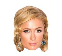 Masque en carton 2D Paris Hilton - Célébrité - Taille A4