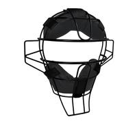 Masque per il viso del giudice, Masque da baseball per adulti, imbracatura regolabile protettiva Softball Fielder's - acciaio cavo tradizionale con vestibilità comoda per la maschera del giudice da
