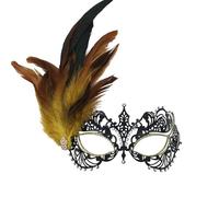 Masquerade Donne Veneziane Mezza Viso Pizzo Halloween Cosplay Party Per Halloween Carnevale Festa Strass Mascherata Per Le Donne