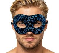 Masquerade per uomini | per cosplay in stile veneziano | Maschera di carnevale | per uomo, padre e amico - Palla in maschera, festa di Halloween, carnevale, ballo di fine anno, cosplay e