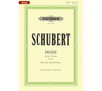 Mass E Flat D950 Vocal Score: For Satb Soli, Satb Choir and Orchestra