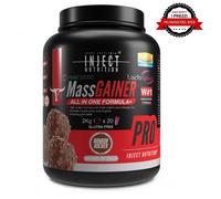 MASS GAINER PRO 2kg 30%ProteineWhey Inject Nutrition GustoCioccolato BonBon