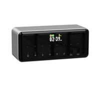 MASS2 200 W Desktop Super Power Station, uscita 200 W, 6 porte USB-C, controllo APP, Smart Power Allocation, display schermo, raffreddamento attivo