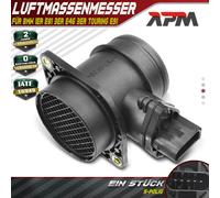Massa D'Aria LMM 5 Poli Per BMW 3 Serie E46 E90 E91 316 318 E81 E87 116I Benzina