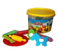 Massa plastica con accessori 10 colori MIX