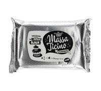 Massa Ticino Fondant Rollfondant Nero Pitch Black 1kg