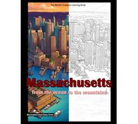 Massachusetts, from the ocean to the mountains: A coloring book