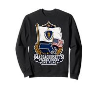 Massachusetts Stands Under One Flag Felpa