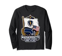 Massachusetts Stands Under One Flag Maglia a Manica