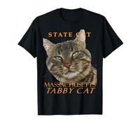 Massachusetts Territory Cat L'affascinante gatto soriano Maglietta