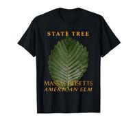 Massachusetts Territory Tree L'olmo americano Maglietta
