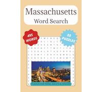 Massachusetts Word Search Book: Massachusetts Word Puzzle Book: Easy to Read Print, Fun for Teens, Adults, and Seniors