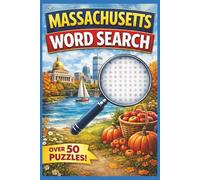 Massachusetts Word Search Puzzle Book: Word Searches with Easy to Read Print about Massachusetts, Boston, Foxboro and More | 6x9 inches, 110 pages | ... Gifts for Vacations, Holidays, and Free Times