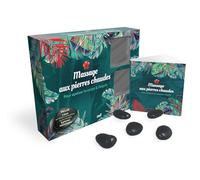 Massage aux pierres chaudes, pour apaiser le corps et l'esprit: Avec 8 pierres volcaniques et un livre explicatif écrit par une infirmière
