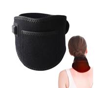 Massage Back Belt Corrector - Ergonomic Heated Wrap with 3-Level Temperature Control for Targeted Relief, Soft Breathable with Adjustable Fit, Heating Pad for Neck and Shoulder
