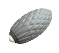 Massage Ball for Feet, Handheld Foot Massage Ball, Lightweight Trigger Point Ball, PP Resin Stretching Massage Balls, Body Massage Ball 12.7x5.5x5.5cm for Adults, Gray