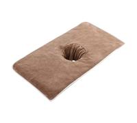 Massage Bed Towel Cover - Spa Bed Towel, Standard Size with Face Hole, Soft Microfiber Fabric, Absorbent Aesthetic Finish, Portable Table Cover for Home, Facial Relaxation Space