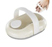 Massage Brush for Bath, Body Scrubber with Soap Dispenser, Ergonomic Design, Deep Cleansing Brush, 4.13x3.15x2.17 Inches, for Men Boys Girls Youth and Teens Use