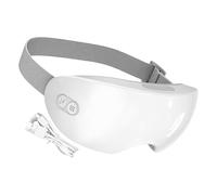 Massage Eye maxk - Maschera per gli occhi riscaldata da 17,2 x 7,6 cm, per il rilassamento silenzioso, vapore caldo | Dispositivo intelligente regolabile con massaggio 3 in 1, per dormire