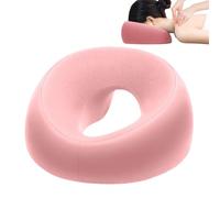 Massage Face Cradle Cushion, Massage Head Rest for Bed, Face Down Cushion, Breathe Easy Face Down Pillow, Comfortable Stomach Sleeper Pillow for Prone Sleeping, Comfortable U-Shaped Face Pillow