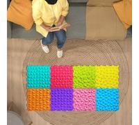 Massage Game Mat puzzle Play Mat Multifunzionale percezione del colore MAPPORE