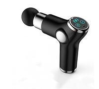 Massage Gun Pistola Massaggiante Pistola Per Massaggio Con Pistola A Fascia Comoda Tasca Mini Fitness Portatile Rilassamento Muscolare Massaggiatore Per Colonna Vertebrale Cervicale, Lcd Nero 32 File