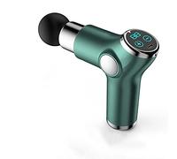 Massage Gun Pistola Massaggiante Pistola Per Massaggio Con Pistola A Fascia Comoda Tasca Mini Fitness Portatile Rilassamento Muscolare Massaggiatore Per Colonna Vertebrale Cervicale, Lcd Verde 32 File