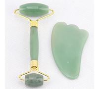 Massage Jade Roller Slim Face From Green Cellulite Wrinkle Crystal 1Pcs (Color : No box)
