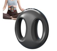 Massage Machine - Quiet Muscle Vibrator, Electric Body Ring, Tissue Fitness Tool, Back Hip Shoulder, Women Men Elderly, Cellulite Fat Recovery Black Grey Portable Handheld Device