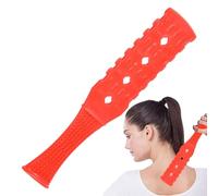 Massage Pat - Slapper manuale, 1 pezzo flessibile per uso benessere, testa elastica con nodi testurizzati, attrezzatura per il fitness, strumento a percussione portatile per arti, spalle e