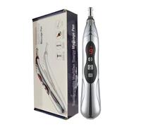 Massage Pen, Meridian Energy Stimulator, 7.09x1.18in Portable Electric Pulse Device, Rechargeable Intensity, Compact Pain Reliever Tool for Neck, Back, Foot, Home, Men, Women
