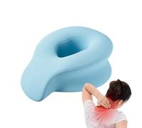 Massage Pillow, Face Down Rest Support, Hollow Air Vent Sleeping Tool, Comfortable and Portable Design for Home, Dormitory, Business Trip, Travel, Neck and Back Relief
