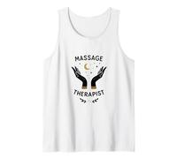 Massage Therapist Celestial Hands Minimal Spa Graphic Canotta