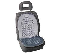 Massage-Velluto, schienale magnetico massaggiante in velluto - Grigio I cuscinet