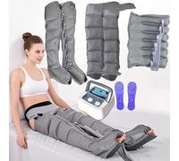 Massager a Compressione Dell'aria Per Gamba, Braccio, Set Per Il Drenaggio Linfatico, Attrezzatura a Pressione Del Corpo a Pieno Corpo Per Rilassamento, Circolazione Del Sangue