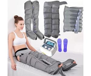 Massager a Compressione Dell'aria Per Gamba, Braccio, Set Per Il Drenaggio Linfatico, Attrezzatura a Pressione Del Corpo a Pieno Corpo Per Rilassamento, Circolazione Del Sangue