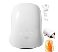 Massager a compressione manuale - Massager del polso a mano elettrica, macchina da massaggio leggero per uomini da donna atleti papà gioventù