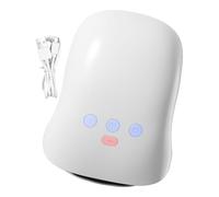 Massager A Mano Cordless - Massager A Mano - Dispositivo Di Terapia Di Compressione Riscaldata | 3 Velocità Con Calore | Di E Palma Con Batteria Ricaricabile USB C | Ideale Per L'